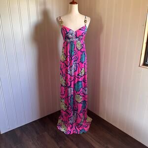 Lily Pulitzer Joanna Empire Waist Maxi Dress 0